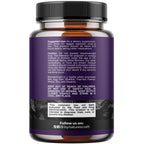 Natures Craft Activated Charcoal Pills Detox & Cleanse - Purifying Coconut Capsules with 1200 mg Per Serving for Bloating Relief - Active Detox Supplement for Body & Gut Health -180 Count