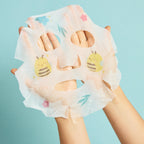 TONYMOLY x Squishmallows Self-Care Slumber Squad Sheet Mask Set – 5 Piece Korean Skincare Gift Set with Face & Foot Masks for Hydrating, Soothing, Brightening & Nourishing Skin