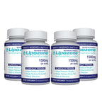 Lipozene Diet Pills - Weight Loss Supplement - 4 Bottles of 30 Capsules Each, a Total of 120 Capsules!