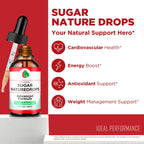 Sugar Nature Drops, Official SugarNature Blood Health Support Drops - Maximum Strength, All Natural Sugar Nature Liquid Supplement for Optimal Health & Wellness with Premium Vitamins Reviews (5 Pack)