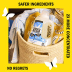 Molly's Suds Liquid Laundry Detergent | Clean Laundry Detergent Soap for Sensitive Skin | 2x Concentrated, High Efficiency (HE) | Ocean Mist - 100 Loads