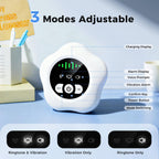 2026 New Bed Wetting Alarm for Boys and Girls, Compact & Comfortable Wireless Sensor, USB-C Rechargeable Bedwetting Alarm with 3 Working Modes, White
