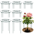 8 Pack Peony Cages and Supports, 11.5 x 20 Inch Plant Support Cage Set