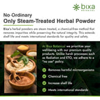 bixa BOTANICAL | Safed Musli Powder | Chlorophytum Borivilianum | Steam Treated Ayurvedic Root | Vegan | Non GMO | Clean Label | Strength and Vitality Support | 7 oz 200 g