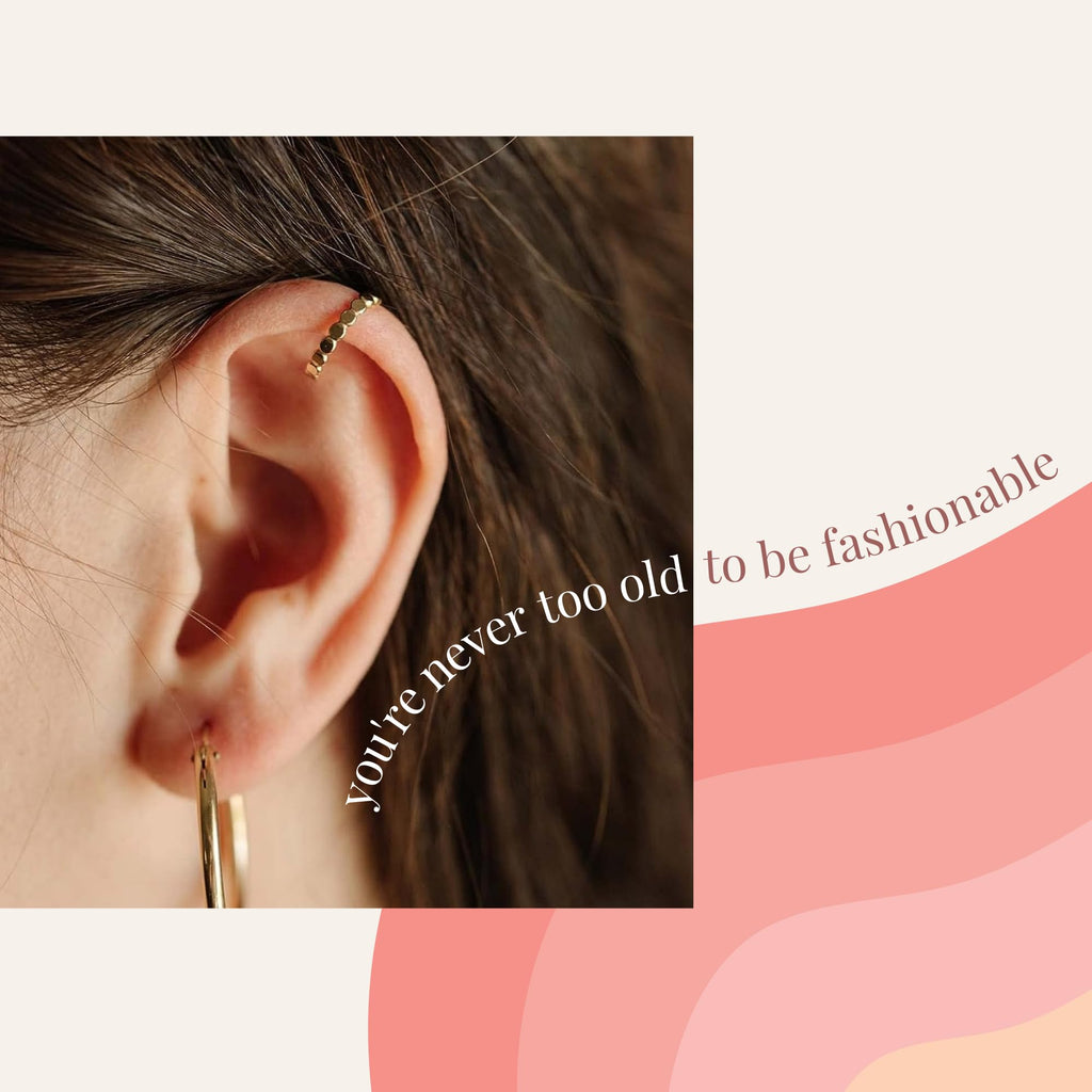 Nova Gold Filled Ear Cuff | Adjustable Ear Cuff | Non Pierced | 10mm | Handmade | 14K Gold | Cartilage Piercing | Smooth Design
