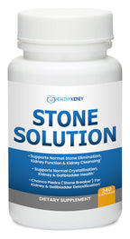 Stone Solution Capsules- Natural Dissolver, Kidney Stone Support & Kidney Cleanser Chanca Piedra Stone Breaker Gallbladder Cleanse, Flush & Stop Recurrence, Stone Relief 60 Servings