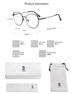 SOJOS Cat Eye Blue Light Blocking Glasses for Woman Hipster Metal Frame Womens Eyeglasses She Young SJ5027, Black Frame/Anti-Blue Light Lens