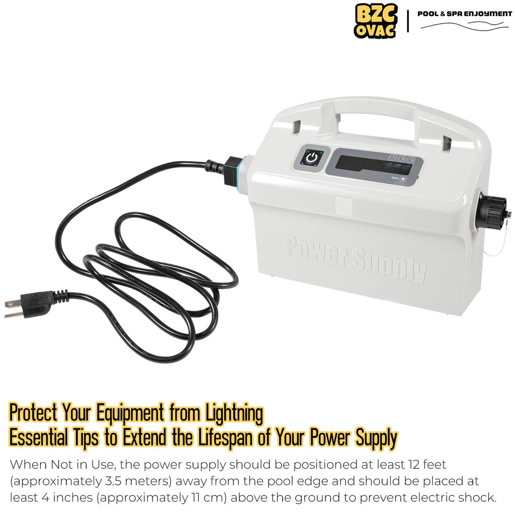 9995672-US-ASSY Advanced Power Supply Box for Maytronics - 180W with Weekly Timer for Dolphin Pool Cleaners - Power Cord to Robot Included