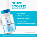 (2 Pack) Neuro Boost IQ Supplement Brain Pills Mind Ben Carson Neurobooster Neuroboostiq (120 Capsules)