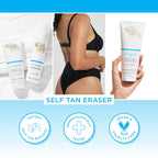 Bondi Sands Self Tan Eraser, Moisturizing, Cleansing, Gentle Formula Removes Self-Tanner and Preps Skin for Reapplication, Vegan + Cruelty-Free