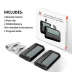 2 for Chamberlain LiftMaster Craftsman Garage Door Opener Remote
