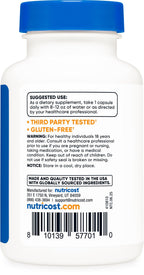 Nutricost Chrysin Supplement (550mg) 60 Capsules - with Passion Flower Extract, Vegan, GMO-Free, Gluten-Free