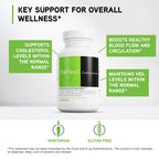 DAVINCI Labs CholestSure Supplement - Supports Cardiovascular Function - Helps Maintain Healthy Cholesterol Levels in a Normal Range - with CoQ10 - Gluten Free - 90 Vegetarian Capsules