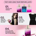 Bella Vita Luxury Date Perfume for Women | Eau De Parfum for Women | Pink Pepper, Red Fruit & Jasmine | Fruity and Floral Long-Lasting EDP Fragrance Scent | 100 ML (3.34 FL. OZ.)