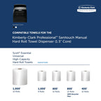 Kimberly-Clark Professional Manual Hard Roll Paper Towel Dispenser (09990)