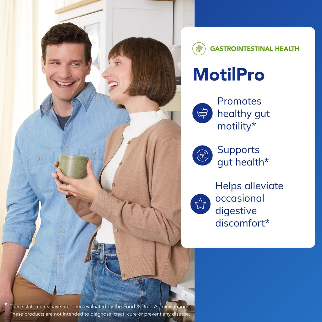 Pure Encapsulations MotilPro | Hypoallergenic Dietary Supplement to Promote Healthy Gut Motility* | 180 Capsules