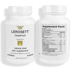 Gunilla Of Sweden LEROSETT ClearPoint Anti Acne Pills, Natural Supplements for Acne Treatment for Oily Skin & Breakouts. 60 Caps