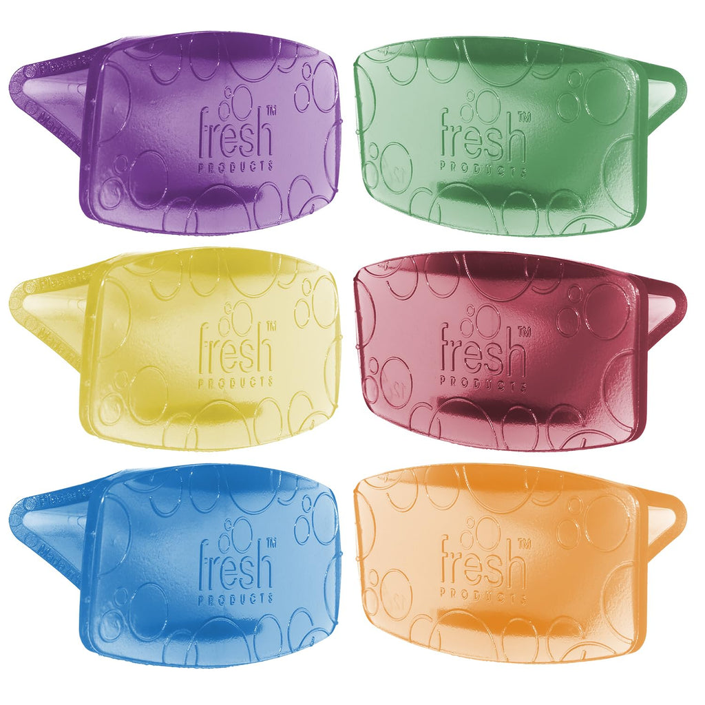 Fresh Products Eco Bowl Clip Toilet Air Freshener, Variety Pack, 6-Pack