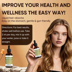 Prozen Wormwood Gut Cleanse Liquid Drops, Wormwood Black Walnut Clove Gut Cleanse & Digestive Health with Soursop, Pumpkin Seed, PAU D'Arco, Garlic Oregano, Energy Boost (1)