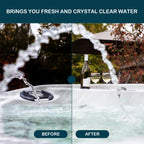 Nayoku Mineral Cartridge Replacement Compatible with Frog @Ease in-Line SmartChlor Mineral Cartridge System for Marquis, Caldera, Artesian & Hot Springs Spas CYA Free, for up to 600 Gallons (3 Pack)