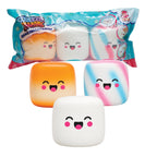 Squeeze Please 3 Pack Scented Marshmallow Stress Relief Fidget Squishy Toy