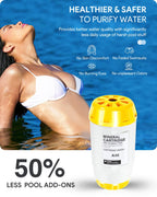 W28165 Replacement for Nature2 A30 Mineral Cartrigde W28166 for All A, Pro A Plus Vessel System AboveGround Pool, for up to 30,000 gallons Pool, 2704-010, 300379