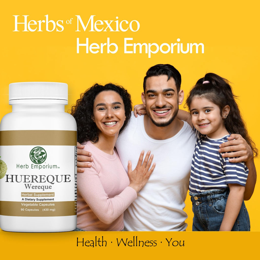 Herb Emporium Huereque (Wereque, Wereke, Ibervillea sonorae) 180 Capsules (950 mg) for Overall Health (2 Pack)