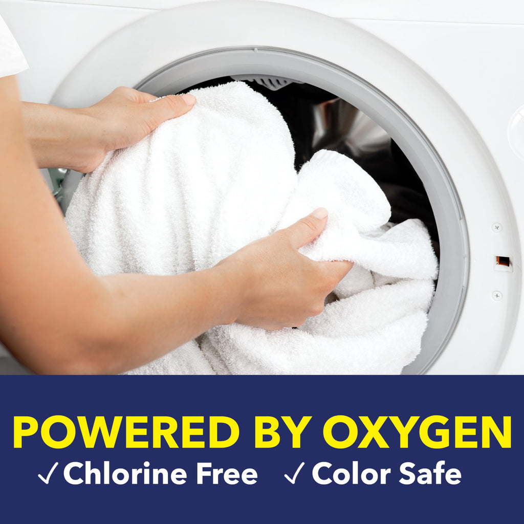 OxiClean White Revive Laundry Whitener and Stain Remover Power Paks,24 Count (Pack of 4)