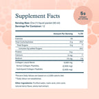 Youtheory Collagen Liquid - 5,000 mg Hydrolyzed Collagen Peptides - Supports Hair, Nail, Joint & Bone Health* - Berry Flavor - 1 oz Single Serve Packet, Pack of 12