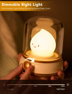 WANIDEA Night Light for Kids, Rechargeable Night Light for Bedroom