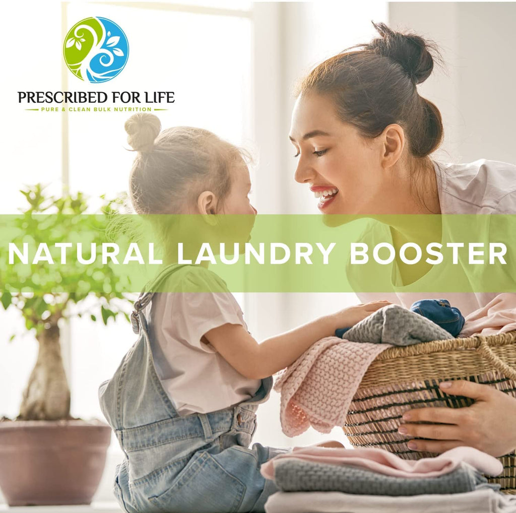 Prescribed for Life Borax Powder, Pure USP NF Grade All Natural Sodium Borate Powder, Household Laundry Booster, Slime Activator & Multipurpose Cleaning Powder (12oz / 340g)