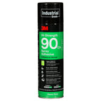 3M Hi-Strength Spray Adhesive Glue 90 CA, Clear Color, 19.0 oz Net Wt Can