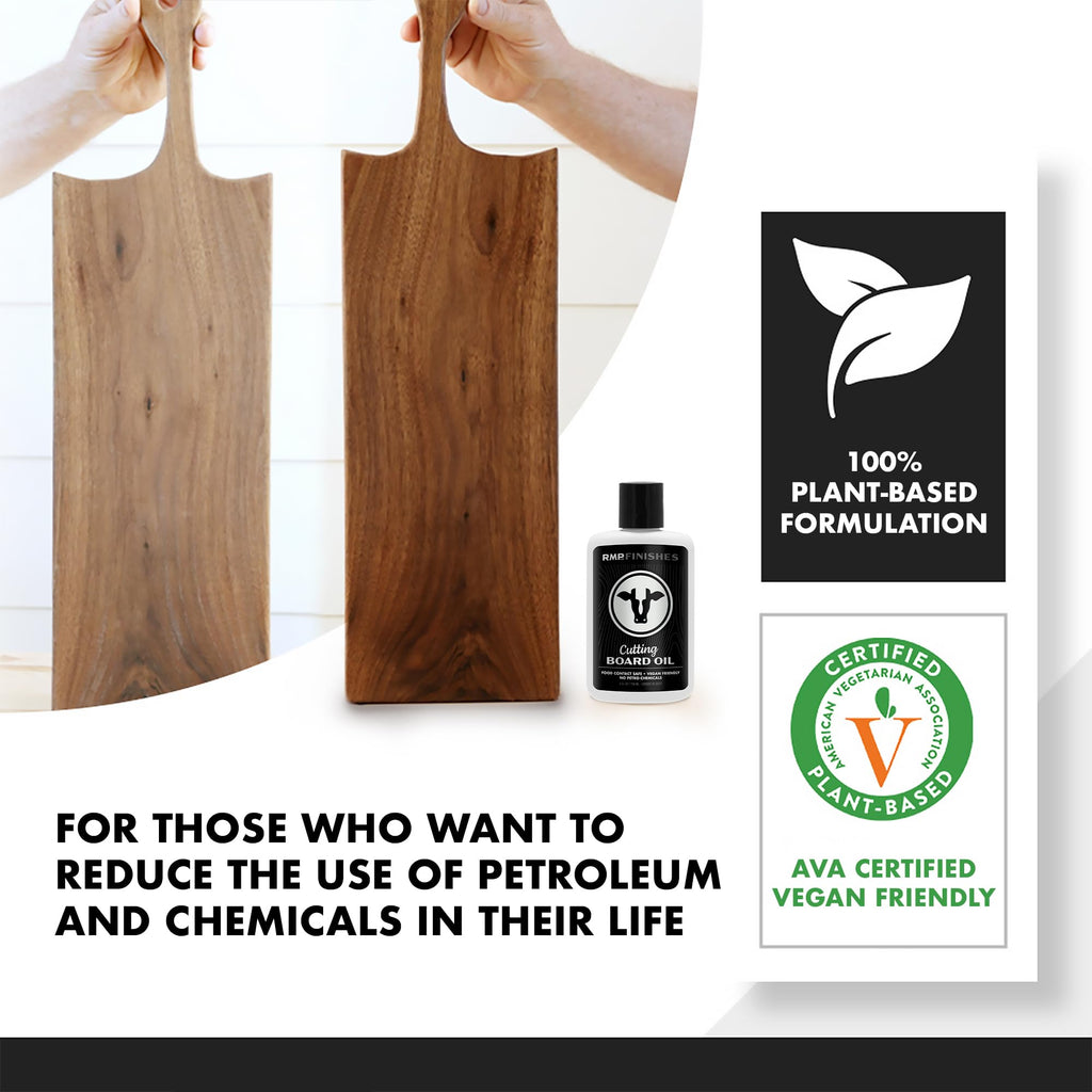 RMP Finishes Cutting Board Oil for Wood Butcher Block, Charcuterie, Food Grade Finish, 8oz