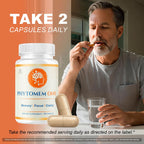 (2 Pack) Phytomem One Capsules - Official Phytomem One Pills Advanced Formula with All Natural Ingredients, Premium PhytomemOne for Wellness & Overall Health Support, 120 Capsules for 2 Months