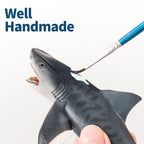 10PCS 5-8" Realistic Shark Figurines Toy for Toddlers 3-5 5-7, Large Ocean Animal Bath Toys for Kids Ages 4-8, Sharks Cake Toppers, Easter Eggs, Birthday Party Favors & Gifts for Boys & Girls