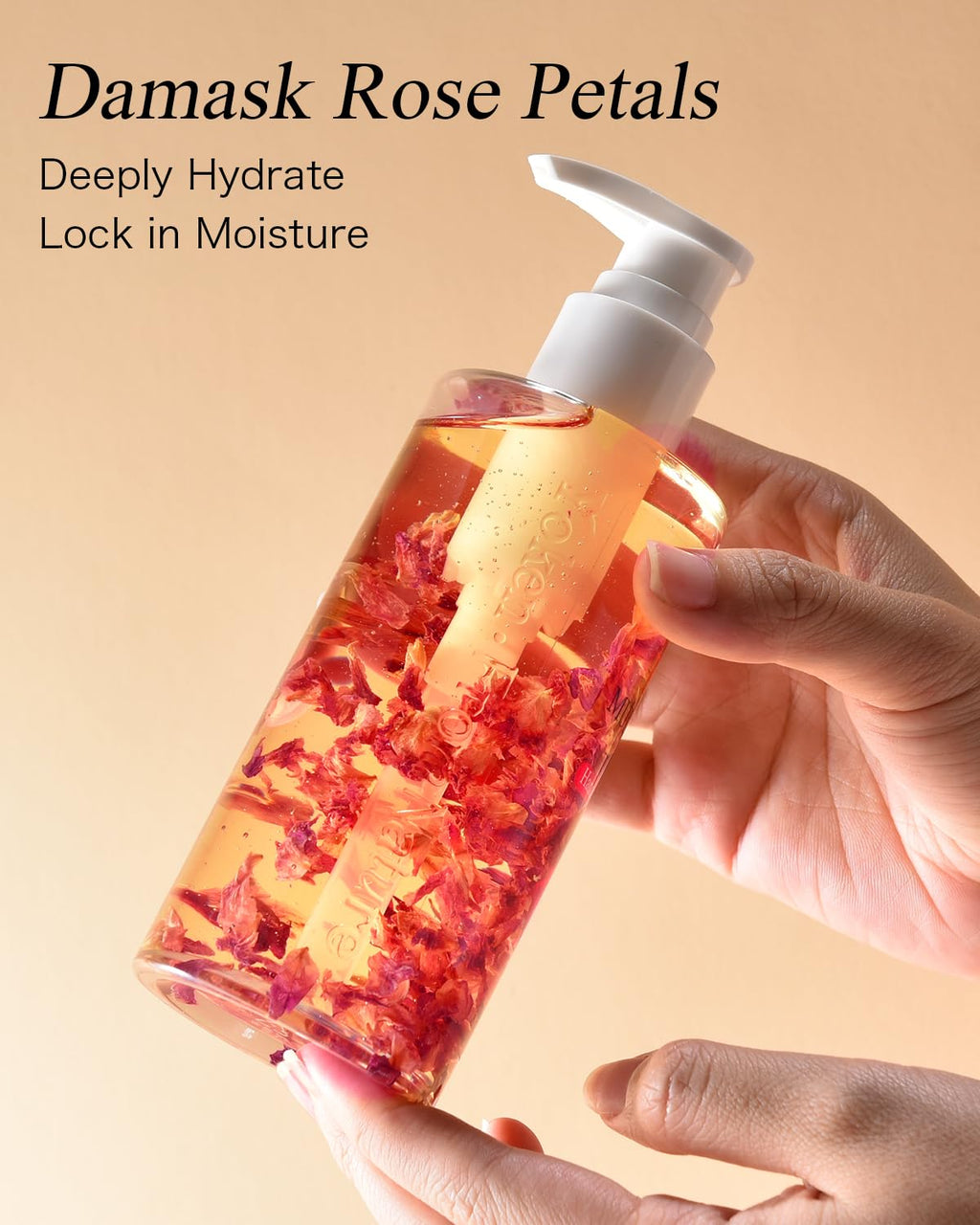 Multi-Used Body Oil For Skin USDA Certified,Face,Hair and Nails,Multi Purpose Organic oil With Rose Petals,Vitamin E & Almond Oil Nourishing & Hydrating ,Body Oil for Moisture & Skin After Bath Oil