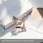 Sympathy Gifts for Loss of Loved One, Crystal Rainbow Maker Suncatcher | Memorial, Grief, Remembrance, Bereavement, Condolence Gift for Mom, Dad, Women, Men, Miscarriage, Funeral | Sorry for Your Loss