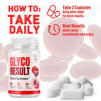 Glyco Result Capsules, Official GlycoResult Pills with All Natural Ingredients, Advanced Overall Health & Wellness Vitamin Support Supplement with Maximum Strength Multivitamin Support (60 Capsules)