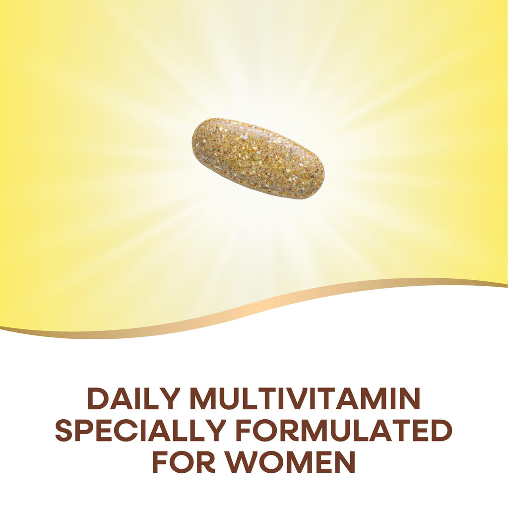 Nature's Way Alive! Ultra Multivitamin for Women, Complete Daily Women's Vitamins, High Potency Formula, Promotes Energy Metabolism and Muscle Function*, Vitamin A, C, D, Methylated B12, 60 Tablets