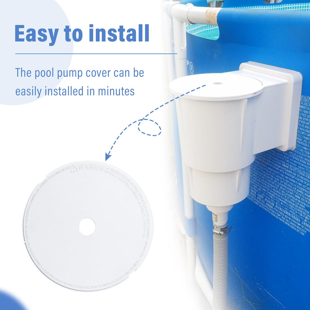 ArrogantF Pool Skimmer Cover Replacement for Hayward SPX1091B Skimmer Cover Pool Replacement Parts for Hayward Automatic Dyna-Skim Above Ground Pool Skimmer Models SP1091LX SP1091WM