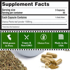 Peruvian Naturals Chanca Piedra Stone Breaker 180 Capsules - Kidney Stone Dissolver & Gallbladder - 1500mg per Serving - Chancapiedra Stonebreaker for Bladder Cleanse & Urinary Tract - Vegan, Non GMO