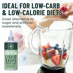 Stevia Liquid Drops, 8 Fl oz, 1823 Servings, Pure Concentrated Drops with Zero Calories & Zero Carbs, Delicious Sugar Substitute Great for Keto & Paleo Diets, by Natrisweet