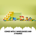 LEGO DUPLO Classic Cars and Trucks Brick Box Playset, Educational STEM Toy, Preschool Building Set for Toddlers Aged 18 Months Plus, Learning Toy to Develop Fine Motor Skills, 10439