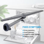 5304506740 Dishwasher Center Wash Arm Assembly,Dishwasher Spray Arm for Frigidaire Dishwasher -Replaces 5304498136 PS11770527