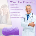 FRSHMORN 32Packs Steam Eye Mask, Heated Eye Mask for Sleeping, Warm Compress for Eyes, Self Heating Disposal Steam Mask for Home Sleep, Office, Spa, Travel Essentials Valentine's Day Gifts (Lavender)