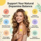 Woertru Dopamine Patches Extra Strength – 90 Count Plant-Based Vegan Mood Balance Patch for Men & Women – Supports Dopamine & Serotonin Balance – 3 Months Supply