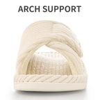 Litfun Orthopedic Slippers for Women Arch Support House Shoes