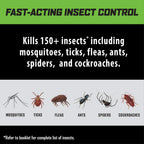 Ortho BugClear Misting Insect Killer - Outdoor Misting/Fogging Ready-to-Use Solution, Kills Mosquitoes, Ticks, Armyworms, Spiders, and More, Apply Using Non-Heated Mister/Fogger, Odor Free, 32 oz