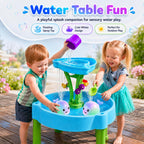 ANGGIKO Baby Bath Toys Light Up Pool Water Toy for Toddlers Babies 1-3 Gift