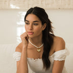 FAUTHENTICUTE Imitation Pearl Beaded Necklaces For Women
